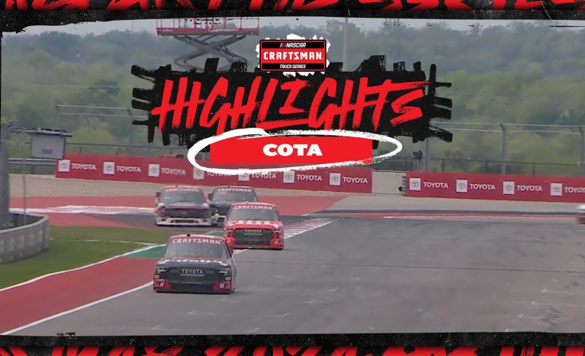 Corey Heim holds off field in NASCAR Overtime to claim Truck win at COTA
