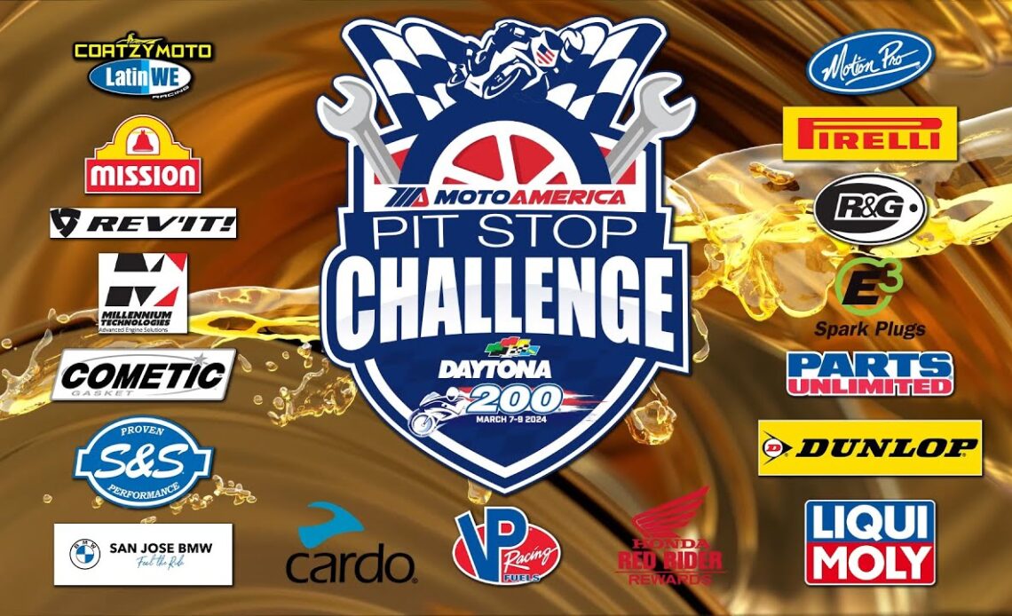 Daytona 200 Pit Stop Challenge at Daytona 2024 | MotoAmerica