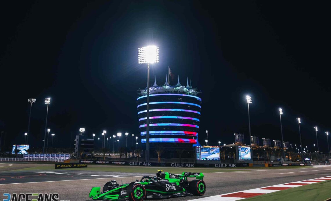 Zhou Guanyu, Sauber, Bahrain International Circuit, 2024