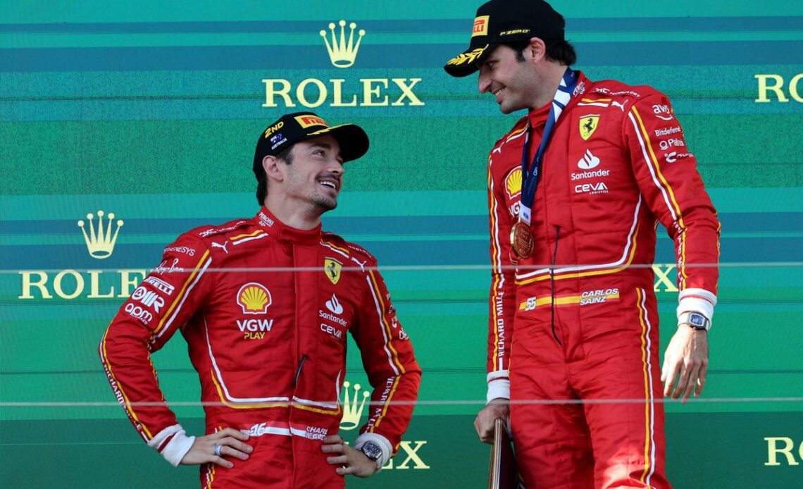 Ferrari fights back at the F1 Australian GP