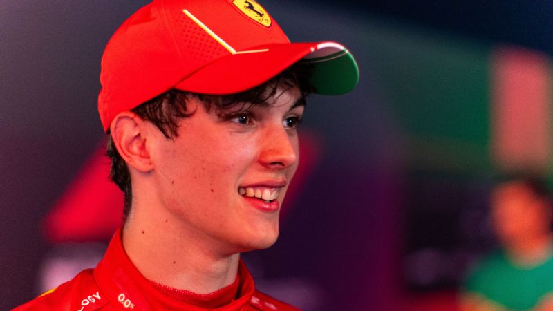 Ferrari teen Oliver Bearman praised for 'incredible' F1 debut