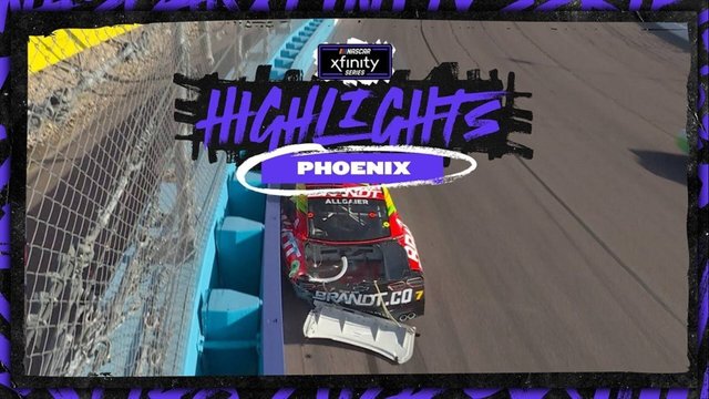 Flat tire in closing laps steals victory from Justin Allgaier at Phoenix