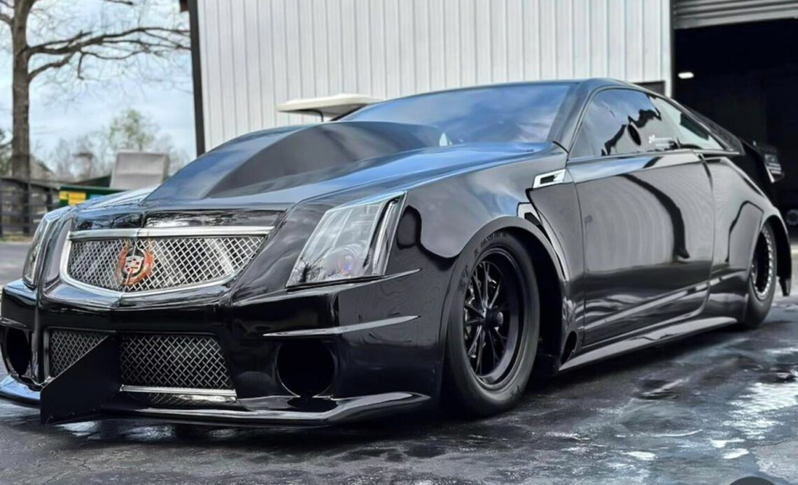 Go Racing In Style With This Incredible 4,000 HP Cadillac CTS-V