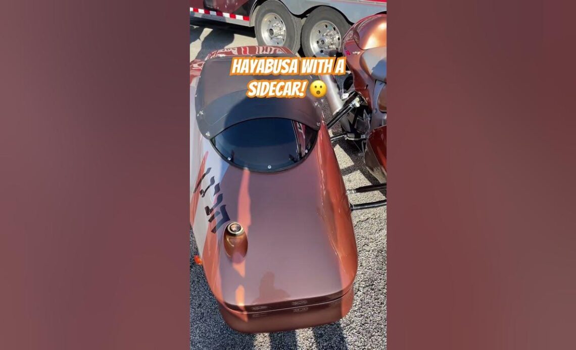 Hayabusa With a Sidecar! 😮