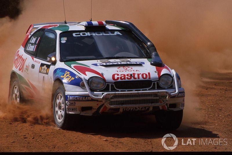 Carlos Sainz, Luis Moya, Toyota Corolla WRC