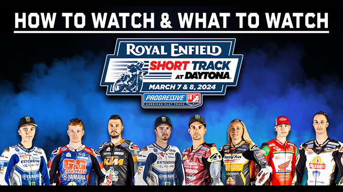How to Watch & What to Watch: Royal Enfield Short Track at DAYTONA