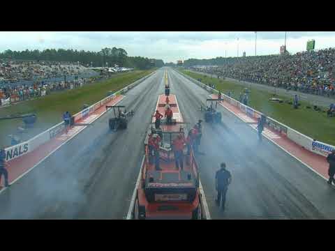 Jackie Fricke, Jeff Chatterson, Top Alcohol Dragster, Rnd 1 Eliminations, Mission Foods Drag Racing