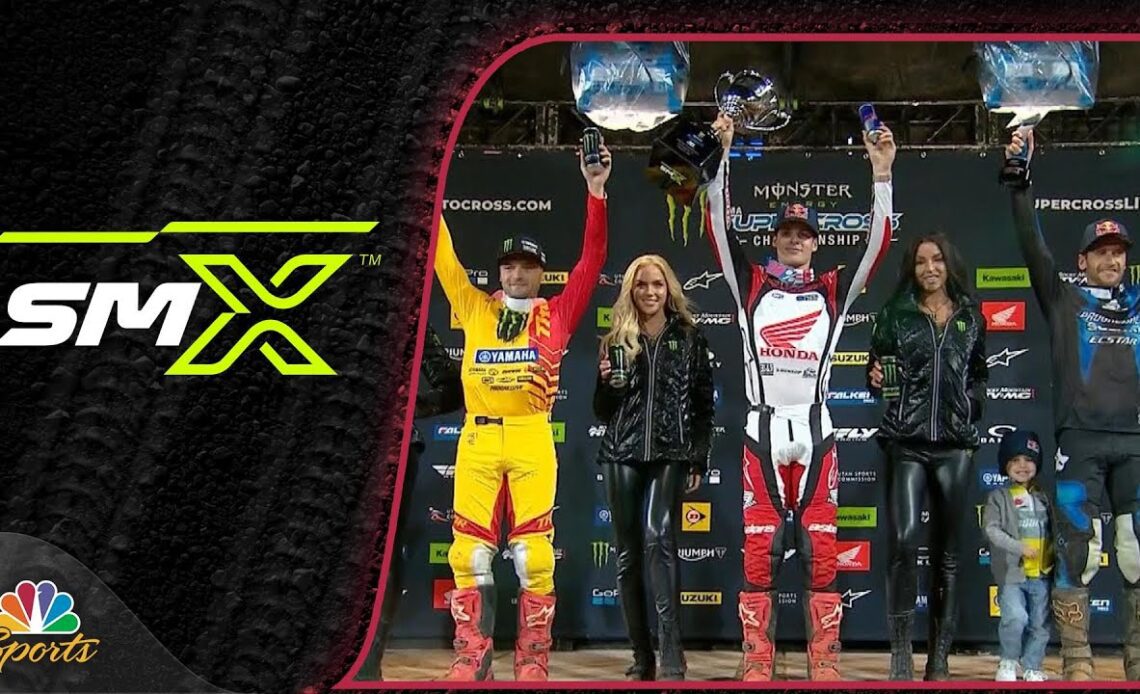 Jett Lawrence becomes first rider of 2024 with back-to-back 450 Supercross wins | Motorsports on NBC