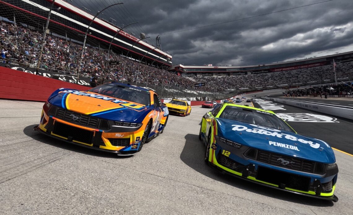 2024 Bristol 1 Cup Ryan Blaney Josh Berry Pace Laps Meg Oliphant Getty Images