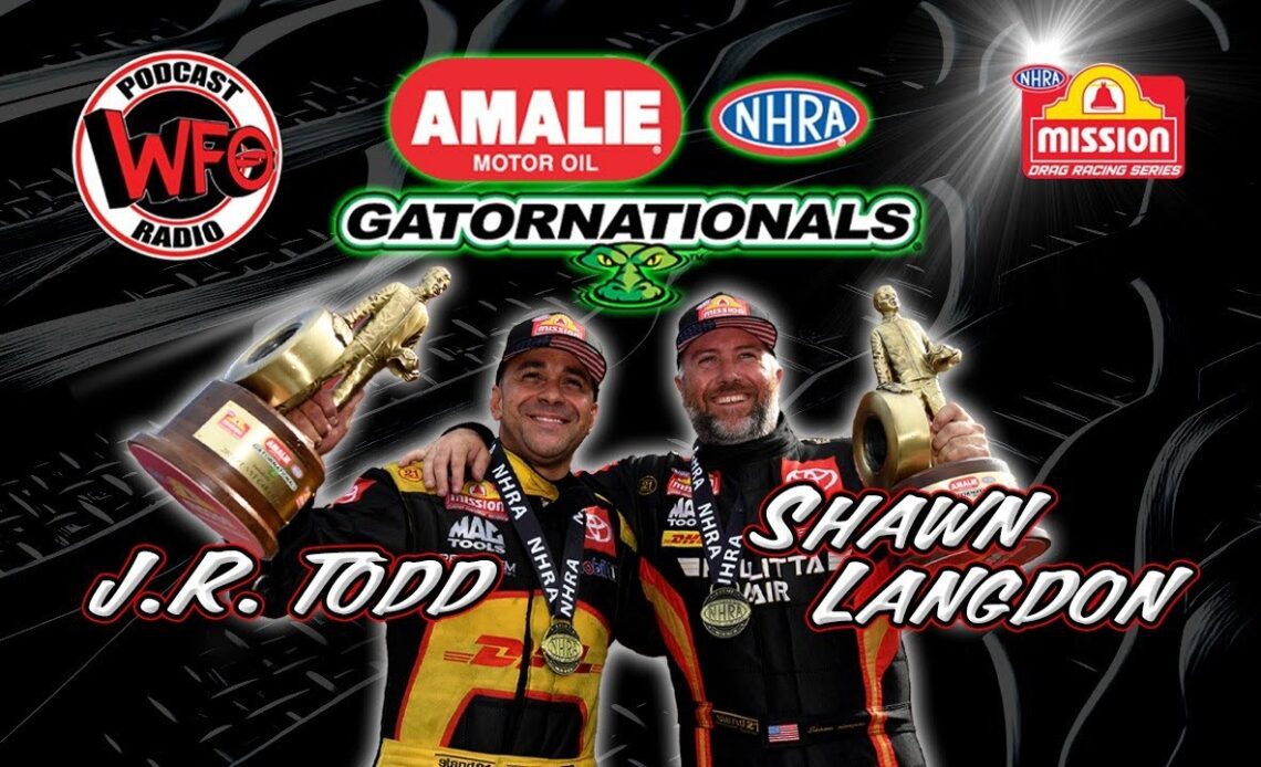 Kalitta Motorsports double win! J.R. Todd and Shawn Langdon win the Amalie Oil NHRA Gatornationals
