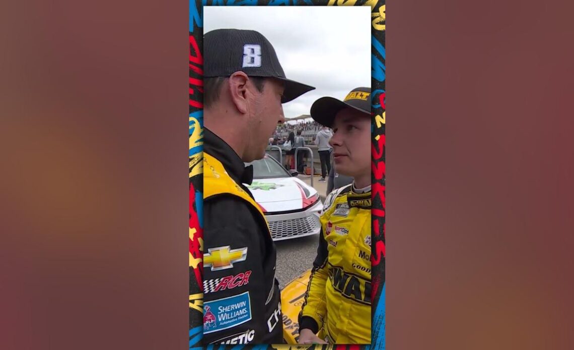 Kyle Busch angry with Christopher Bell at COTA