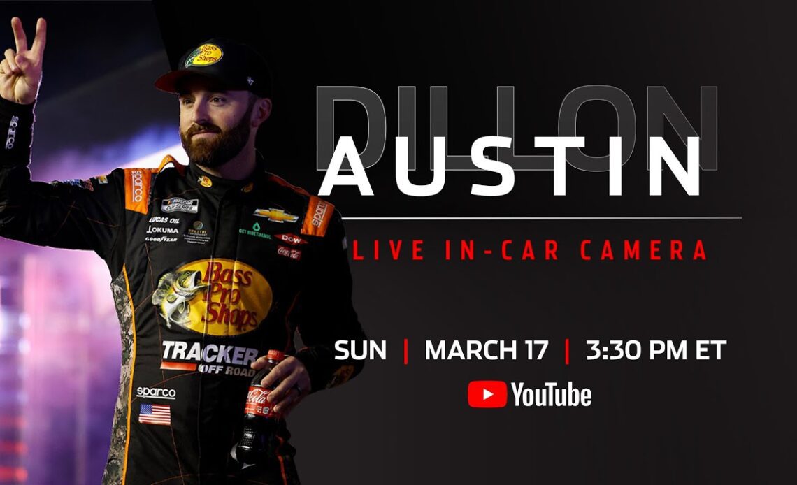 Live: Austin Dillon's Bristol In-Car Camera presented by Breztri