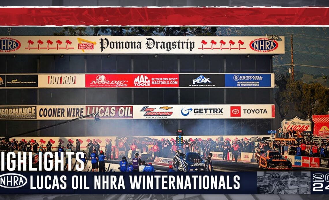 Lucas Oil NHRA Winternationals Elimination Highlights