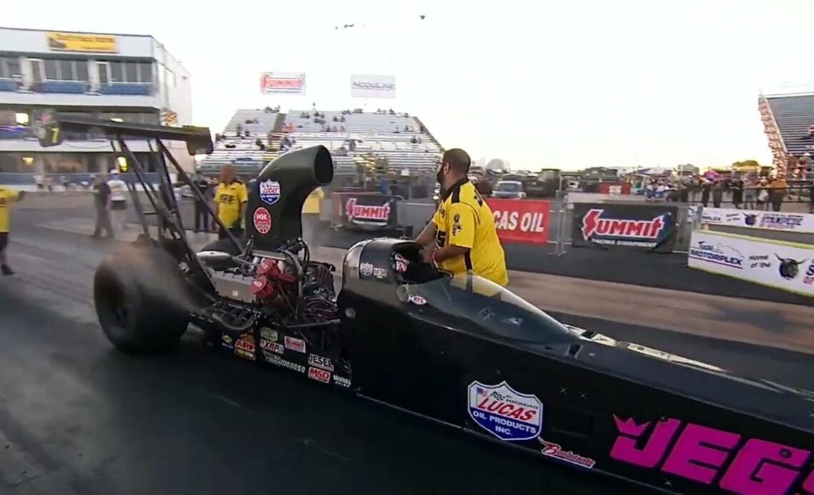 Mike Coughlin, Matthew Cummings, JEGS Allstars ,Top Alcohol Dragster, Rnd 2 Eliminations, 38th annua