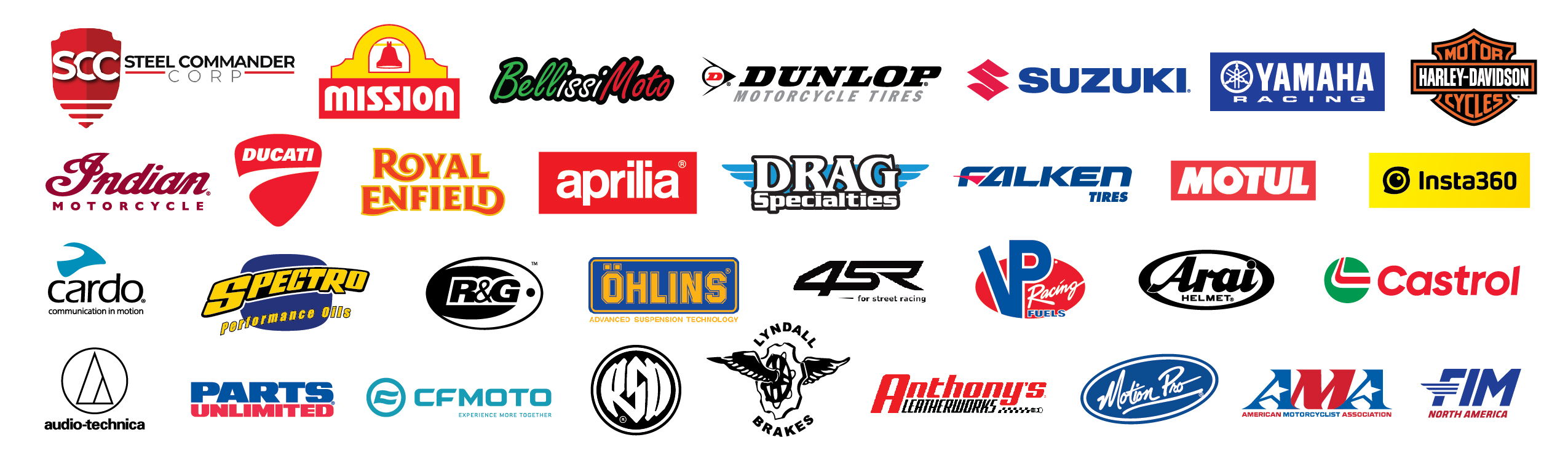 240304 MotoAmerica sponsor logos