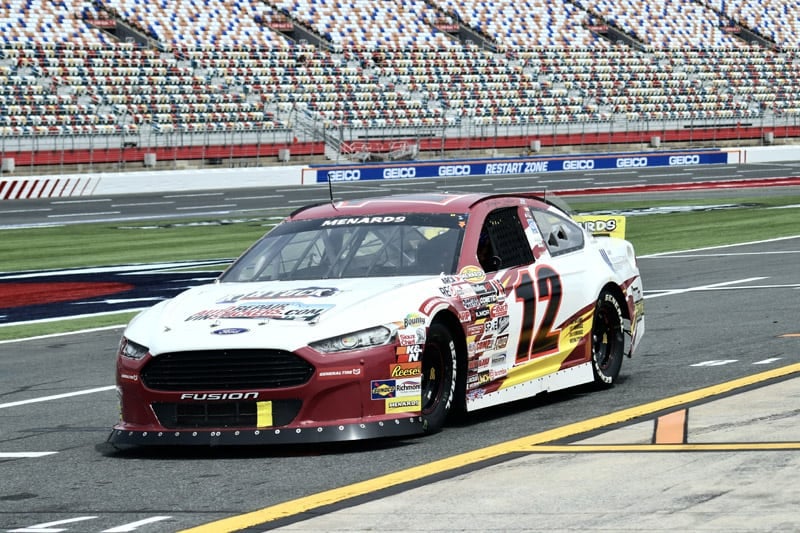 2023 ARCA Charlotte Brayton Laster, No. 12 Fast Track Racing Ford (Credit: Amy Henderson)