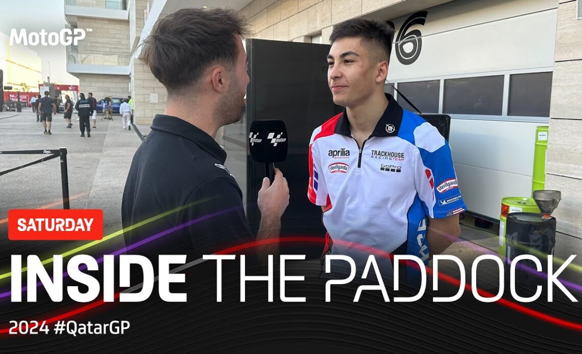 Raul, Holgado and Checco join Inside The Paddock 🤝 | 2024 #QatarGP