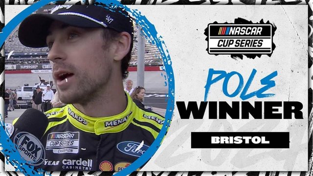 Ryan Blaney claims first Bristol pole of his career