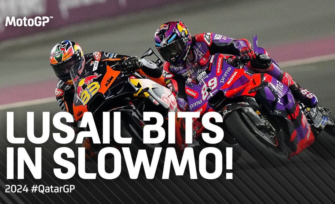 Slowmo magic from Lusail! 🤩 | 2024 #QatarGP