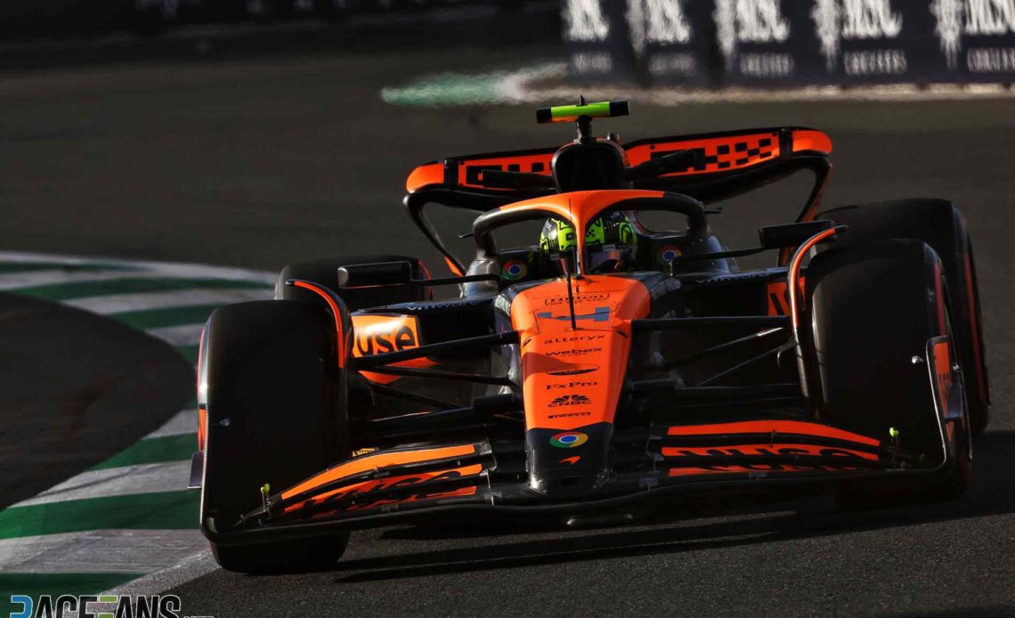 Lando Norris, McLaren, Jeddah Corniche Circuit, 2024