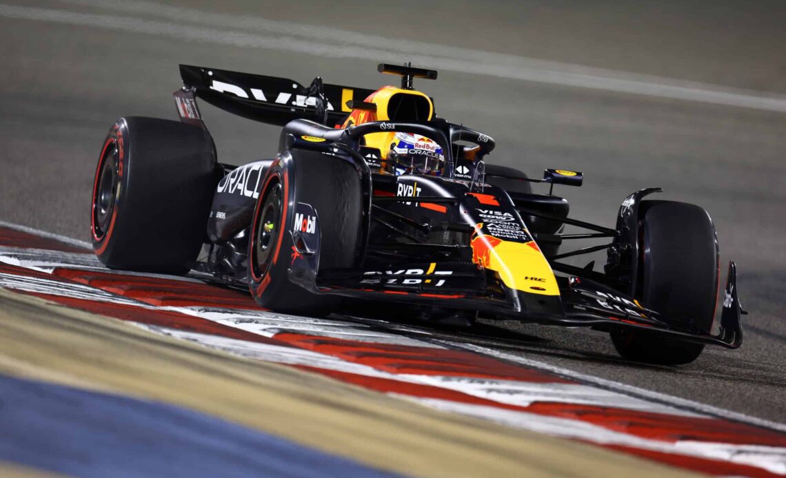 Max Verstappen during the Grand Prix of Bahrain at the Bahrain International Circuit (Photo: Clive Rose/Getty Images)