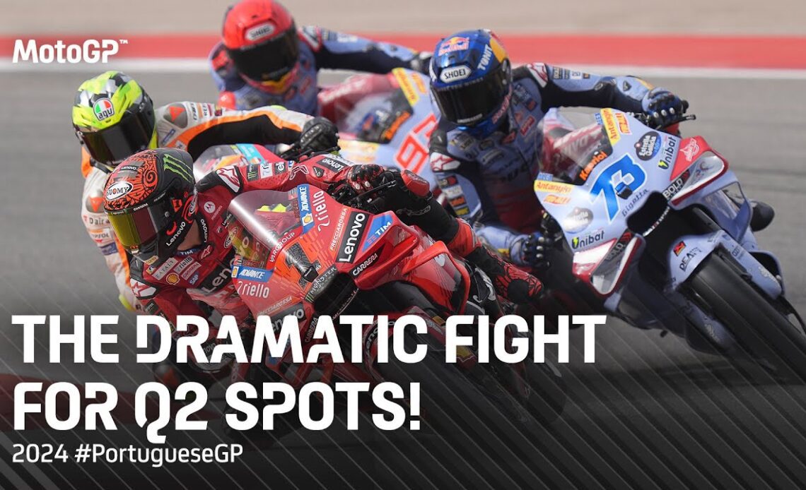 The bumpy last 5 minutes of MotoGP™ Practice! 💥 | 2024 #PortugueseGP