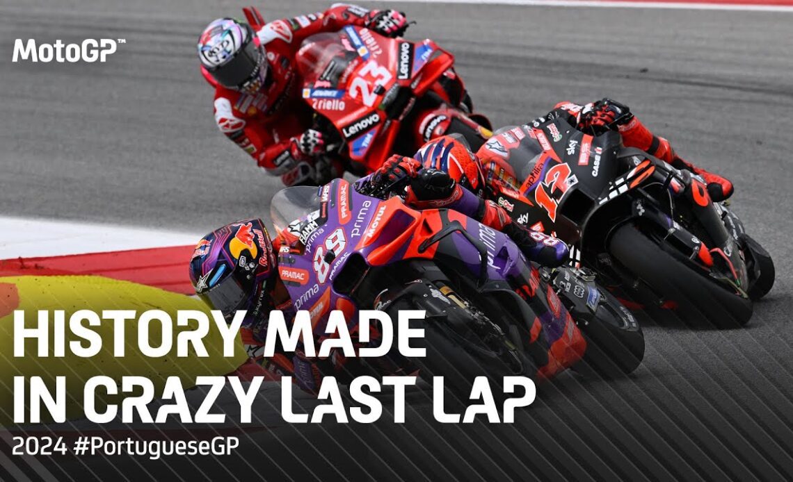 The dramatic MotoGP™ Last Lap! 🙌 | 2024 #PortugueseGP
