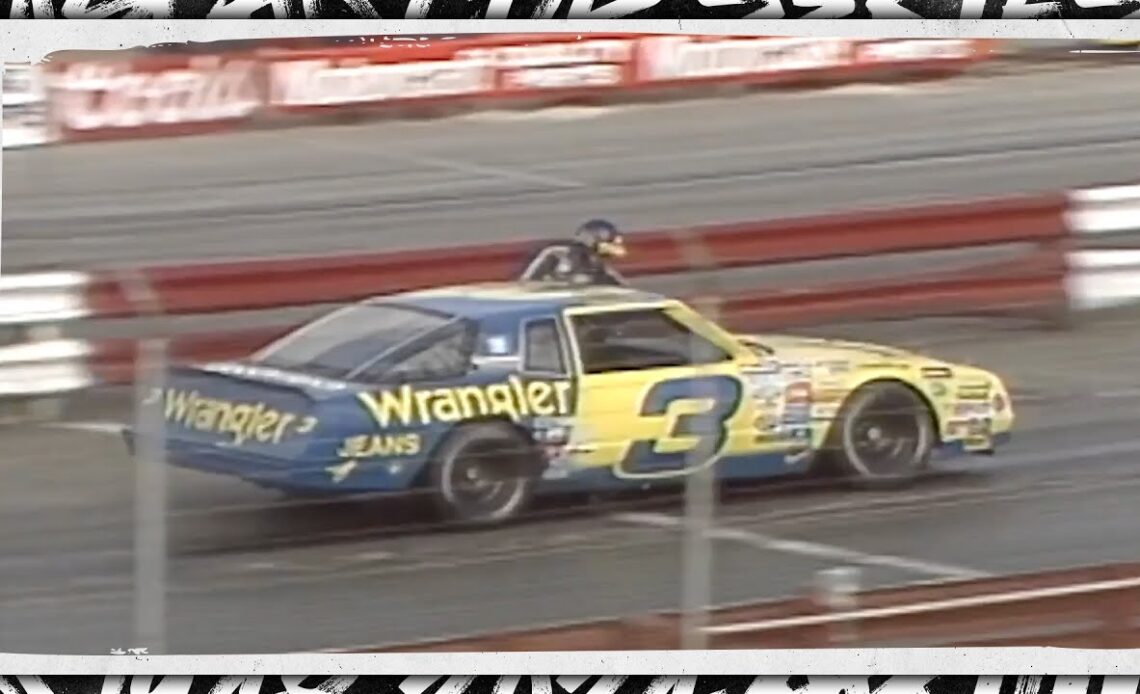 Throwback Thursday: Dale Earnhardt cleans his own windshield at Richmond Raceway
