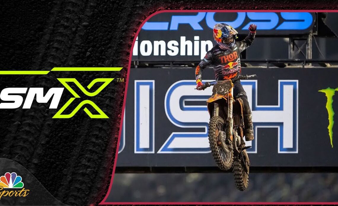 Tom Vialle earns first Supercross 250 win in Round 8 at Daytona | Motorsports on NBC