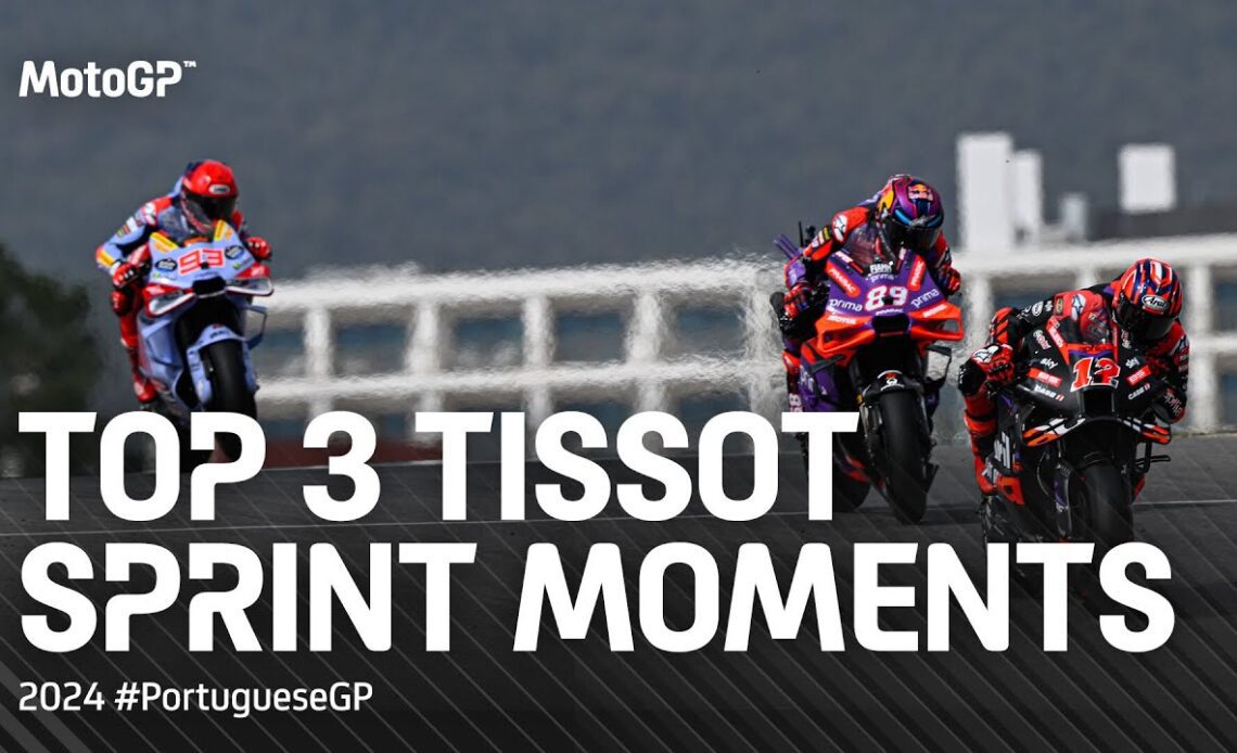 Top 3 #TissotSprint Moments 🎢 | 2024 #PortugueseGP