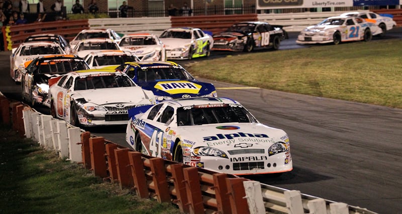 2014 ARCA East Bowman Gray pack racing - Ben Rhodes, No. 41 Turner Scott Motorsports Chevrolet (Credit: Getty Images for NASCAR via NASCAR Media)