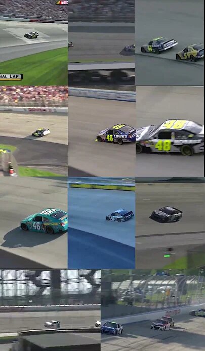 11 wins in 1 video #jimmiejohnson #dover #nascar