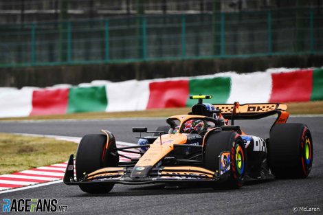 Lando Norris, McLaren, Suzuka, 2024