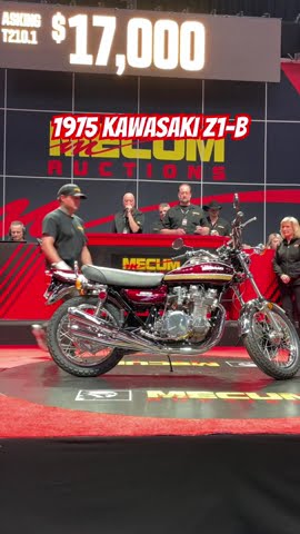 1975 Kawasaki Z1-B Gets Major Attention