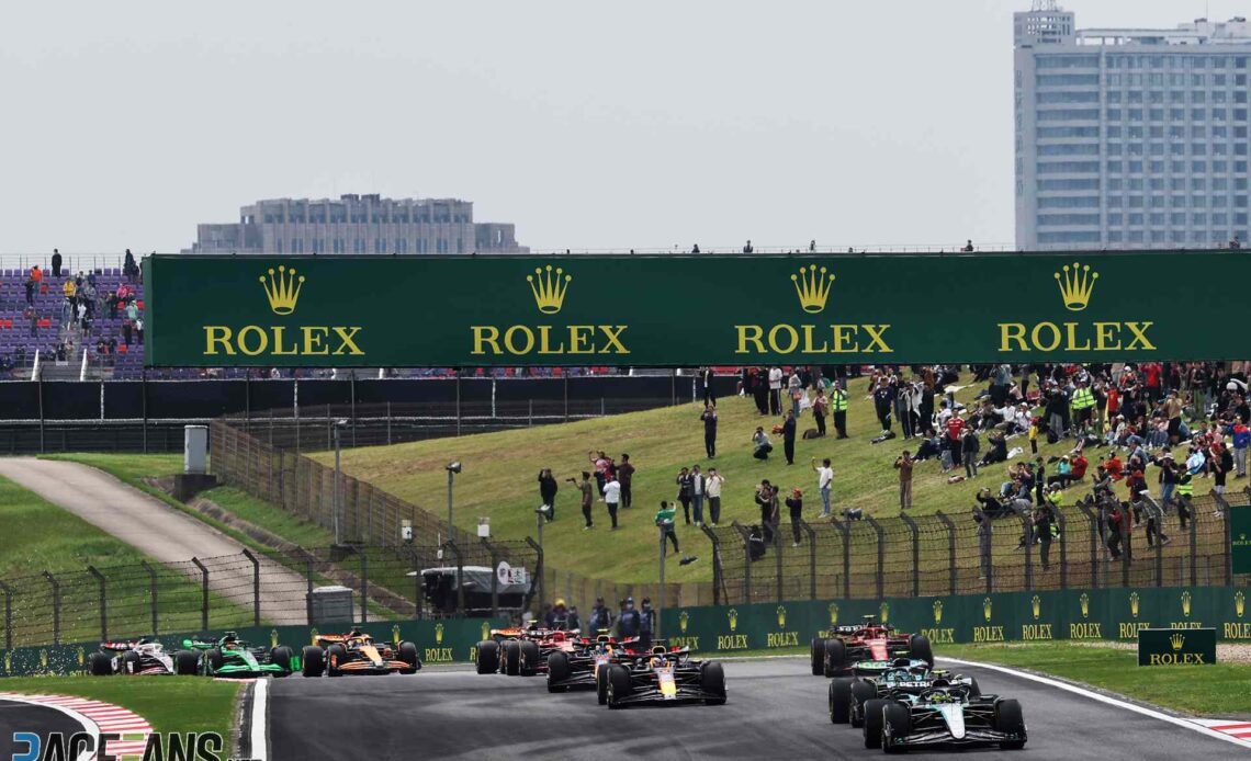 Start, Shanghai International Circuit, 2024