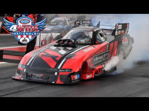 2024 NHRA Four-Wide Nationals | Funny Car Qualifying Q4 | Charlotte, NC