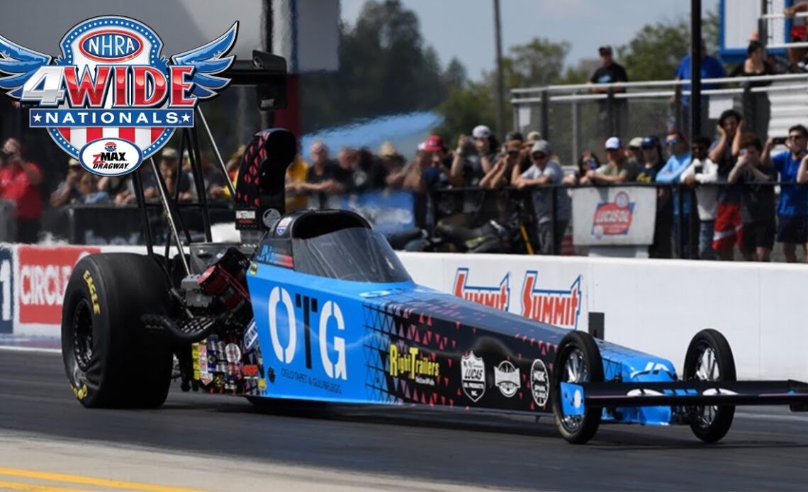 2024 NHRA Four-Wide Nationals | Top Alcohol Dragster Eliminations | Charlotte, NC