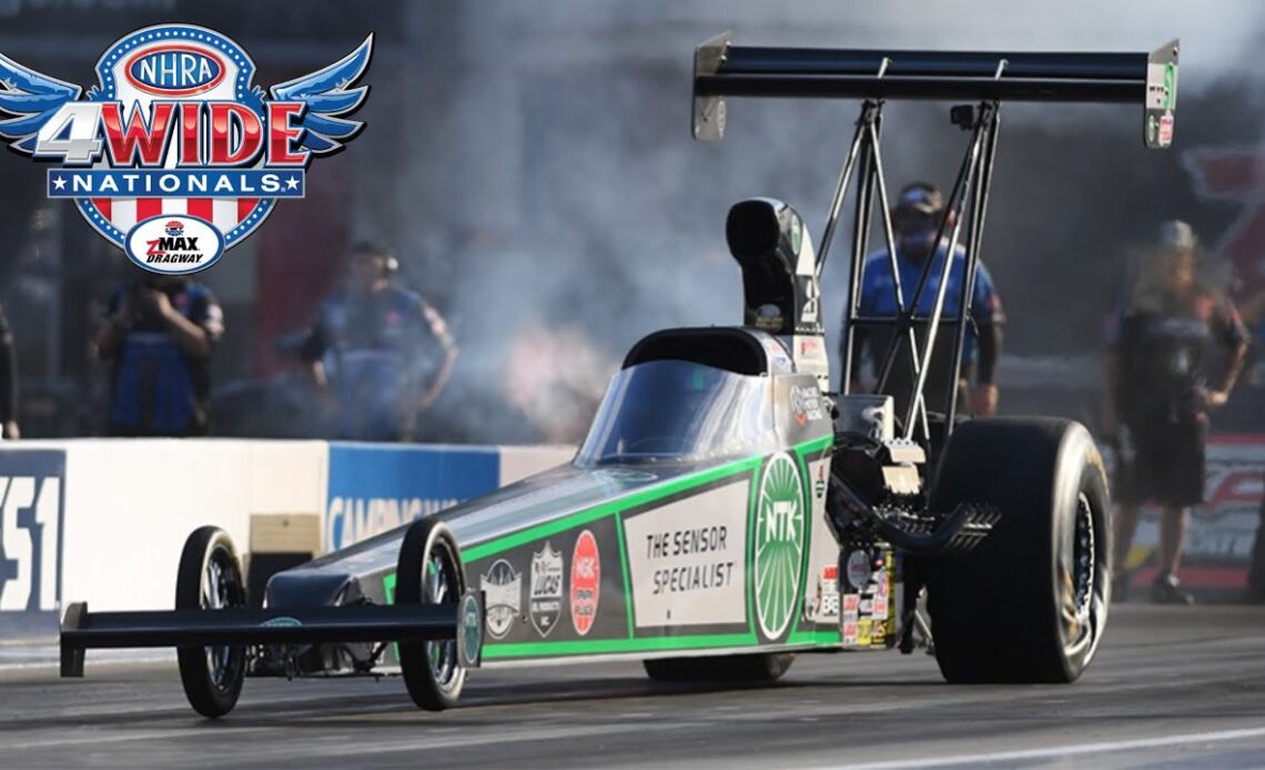 2024 NHRA Four-Wide Nationals | Top Alcohol Dragster Friday Qualifying | Charlotte, NC
