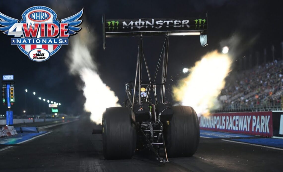 2024 NHRA Four-Wide Nationals | Top Fuel Night Qualifying Q2 | Charlotte, NC