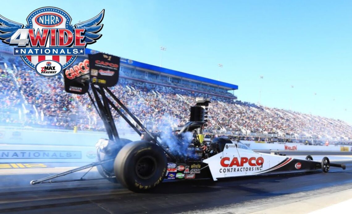 2024 NHRA FourWide Nationals Top Fuel Qualifying Q4 Charlotte, NC