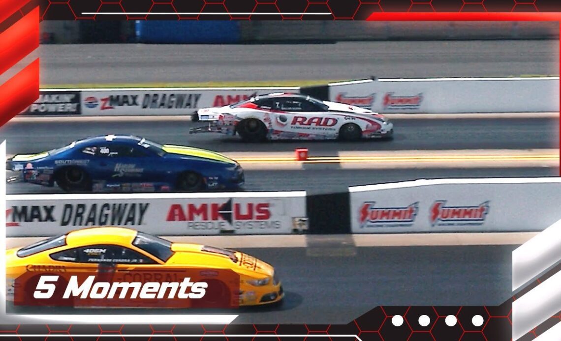 5 moments from Pro Stock finals at the NHRA Four-Wide Nationals