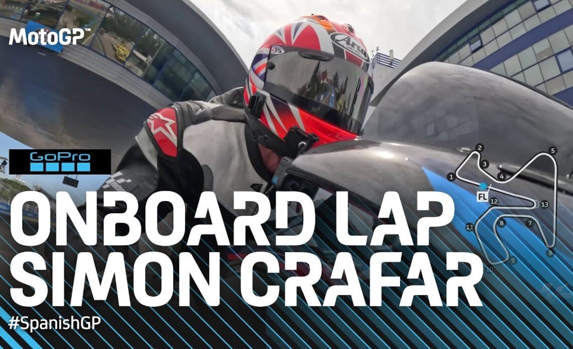 A quick tour around Jerez! 🏍️ | GoPro Lap with Simon Crafar