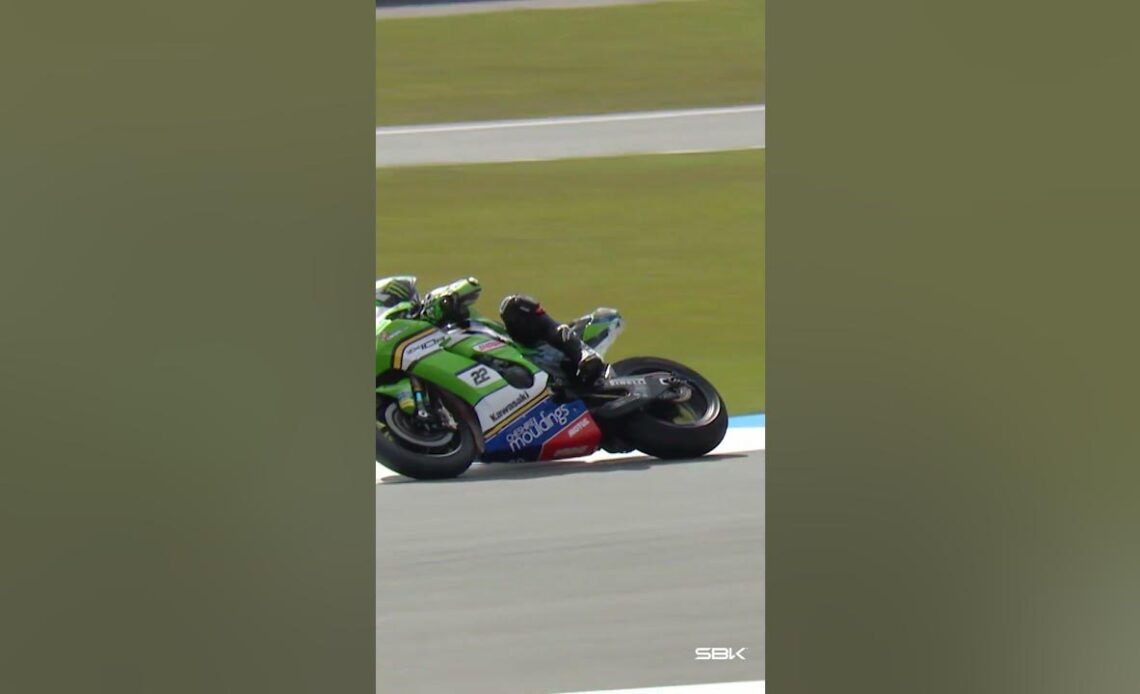 Alex Lowes takes THIRD place in the Superpole Race 🥉 | 2024 #DutchWorldSBK 🇳🇱
