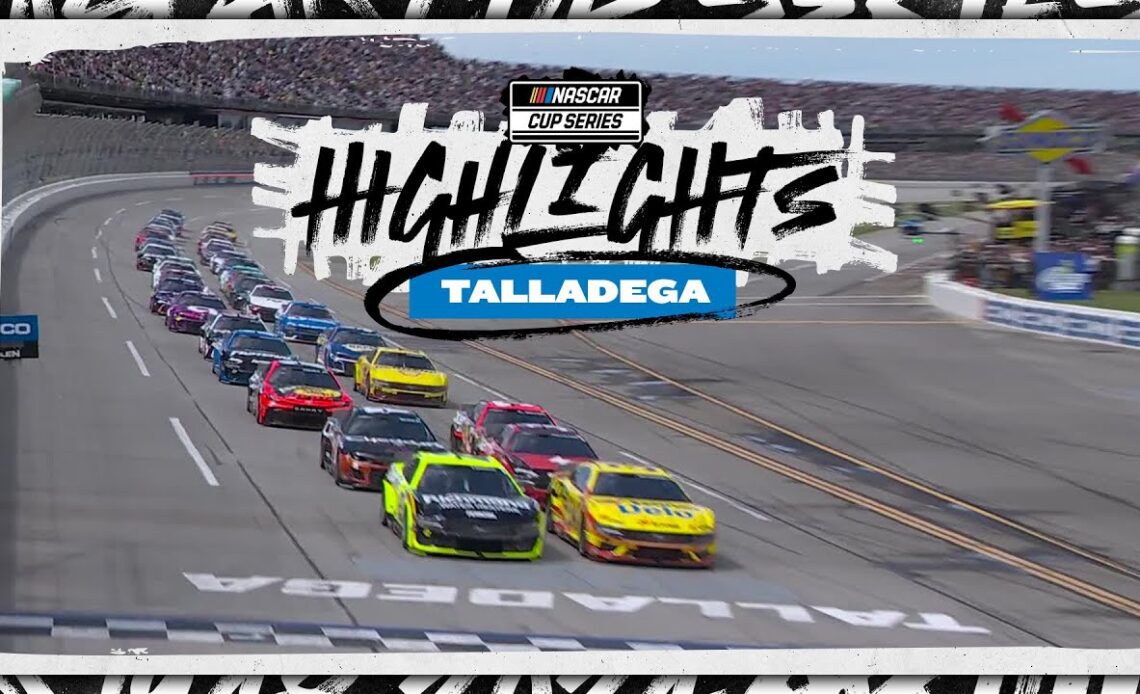 All Ford front row takes Talladega's first green flag of the day