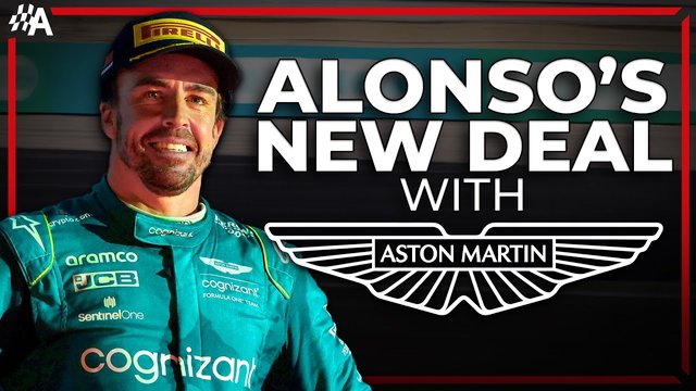 Alonso Commits to Aston Martin with Multi-Year Extension - Formula 1 Videos