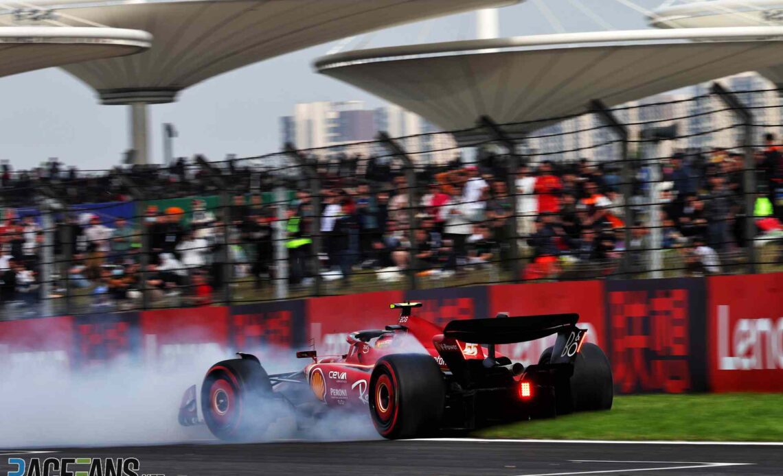 Carlos Sainz Jnr, Ferrari, Shanghai International Circuit, 2024