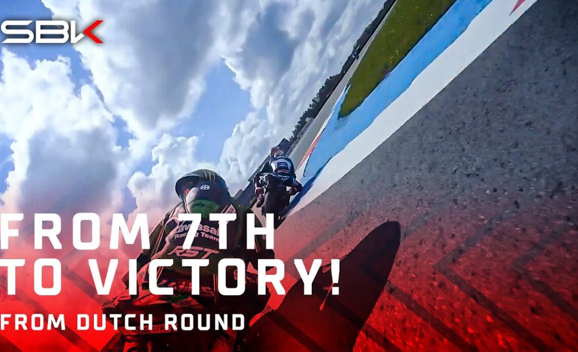 Bautista's epic comeback from seventh on the grid to victory! 🏆 | 2024 #DutchWorldSBK 🇳🇱
