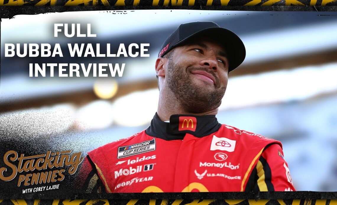 Bubba Wallace's full interview and looking ahead to Talladega | #stackingpennies