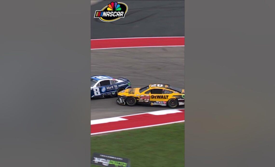 Busch gets TESTY with Bell at COTA 😤
