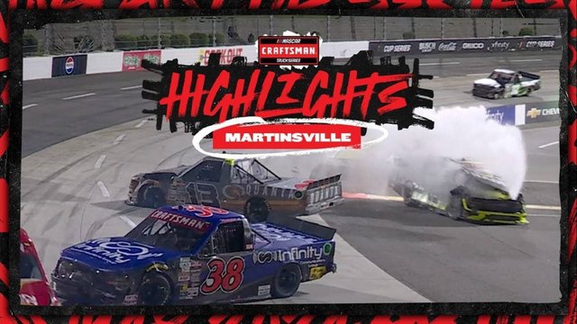 Cam Waters’ Truck Series debut ends in wreck at Martinsville